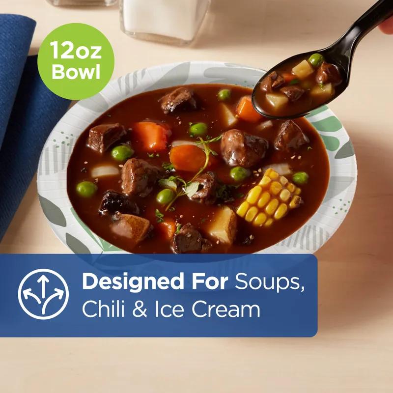 Dixie® Ultra Bowl 12 OZ Paper Multicolor Pathways Heavyweight 1000/Case
