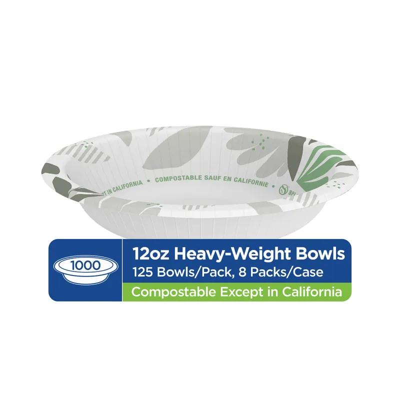 Dixie® Ultra Bowl 12 OZ Paper Multicolor Pathways Heavyweight 1000/Case