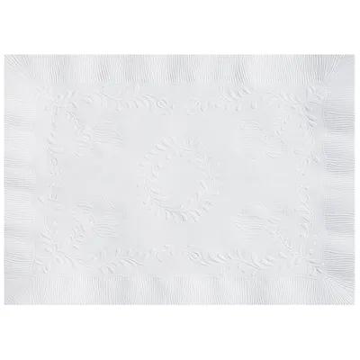 Placemat 10X14 IN White Straight 1000/Case