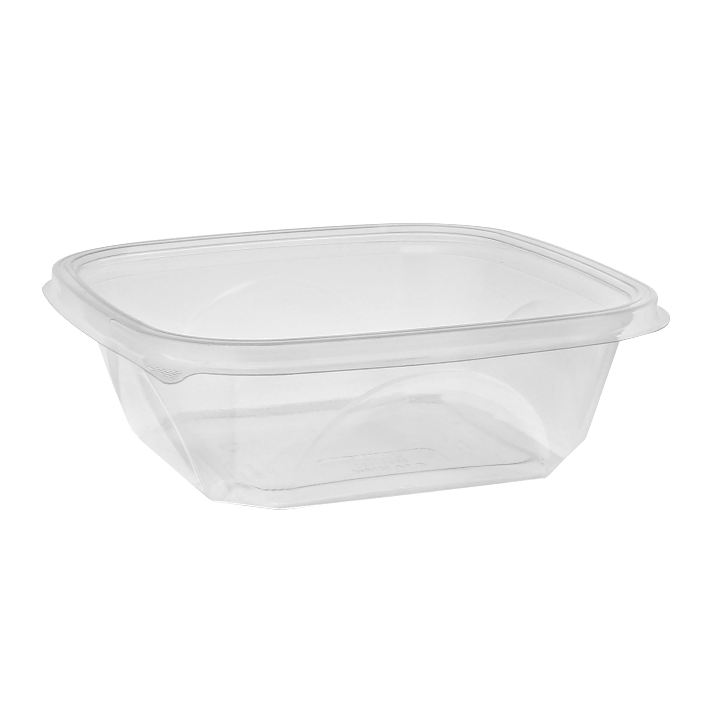 Bowl 32 OZ RPET Clear Square 300/Case