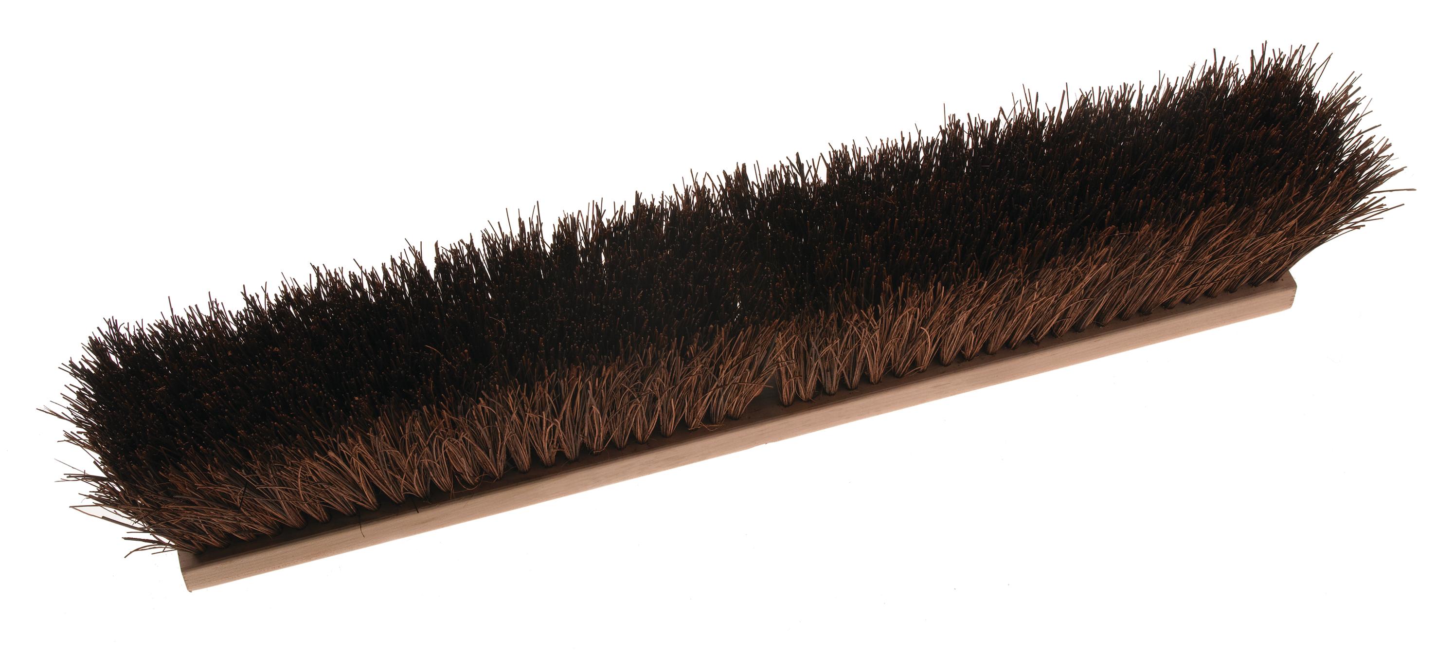 Seabrook™ Sweep Broom Head Palmyra Foam With 24IN Head 2 Threaded Handle Holes 1/Each