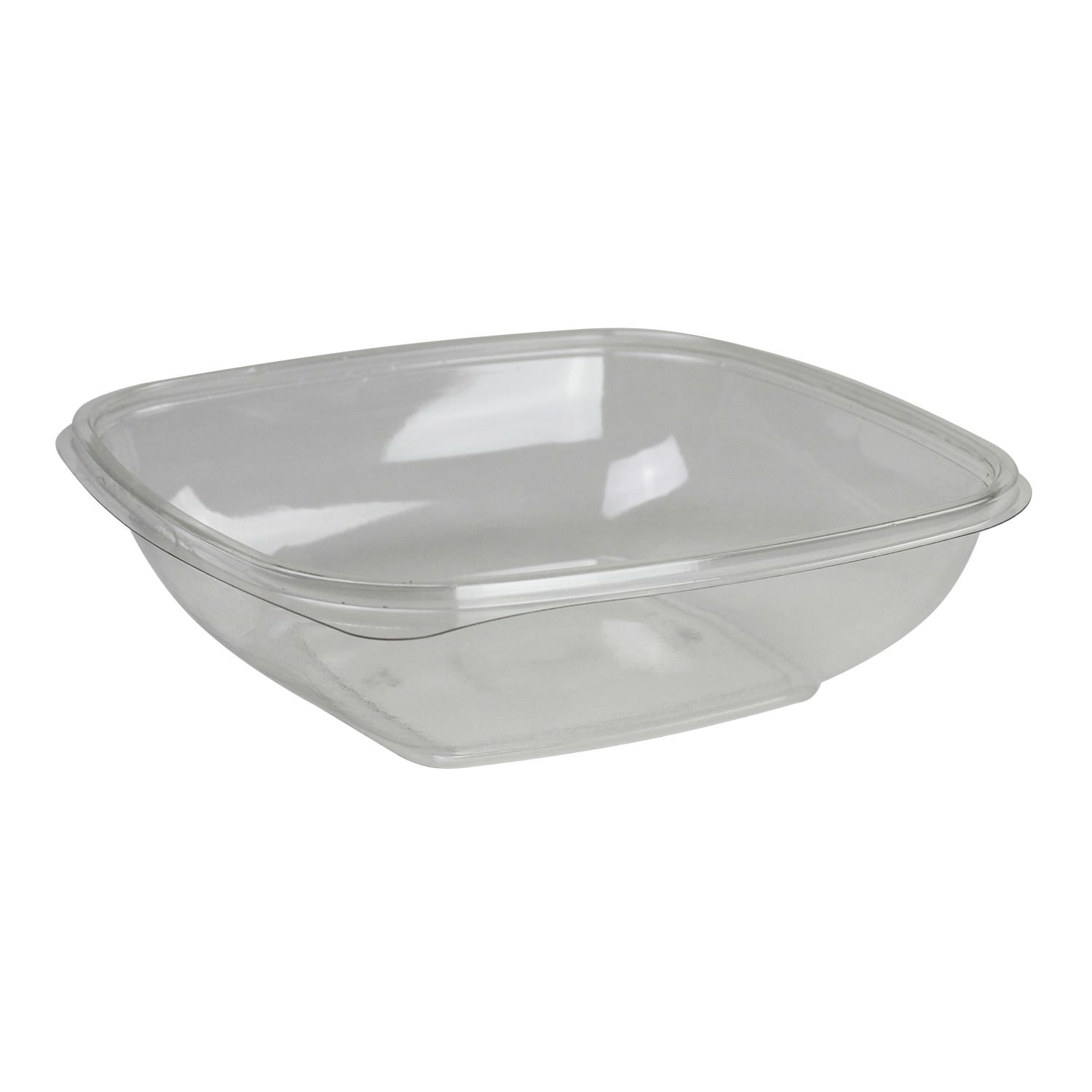 Bowl Medium (MED) 32 OZ PET Clear Square 300/Case