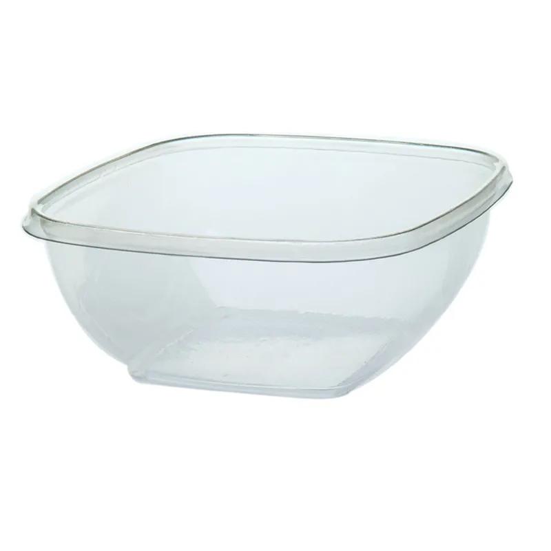 Bowl Medium (MED) 32 OZ PET Clear Square 300/Case