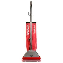 Sanitaire® TRADITION® Commercial Use Upright Vacuum Shake Out Bag 18 QT 12IN Red Plastic 7 amp With 50FT Cord 1/Each