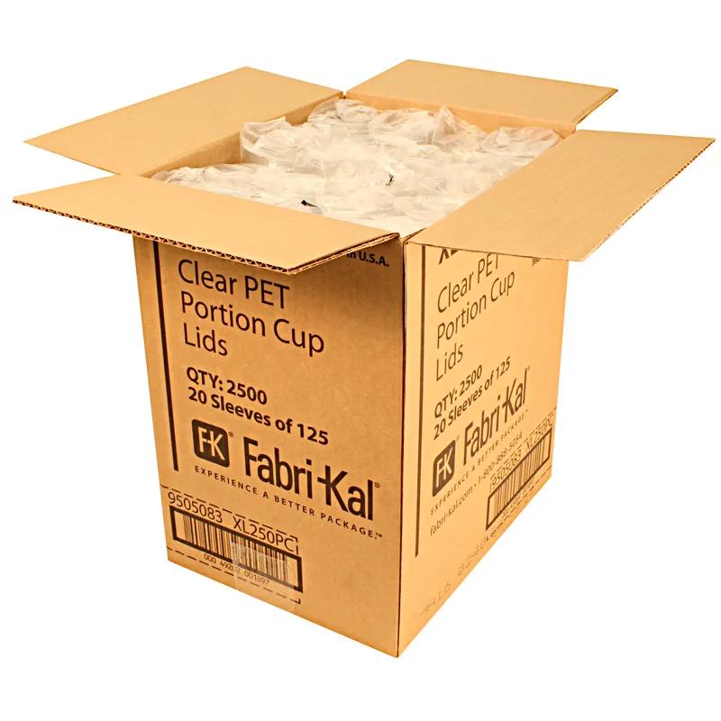 Lid 2.6X0.3 IN PET Clear Round For Souffle & Portion Cup 2500/Case