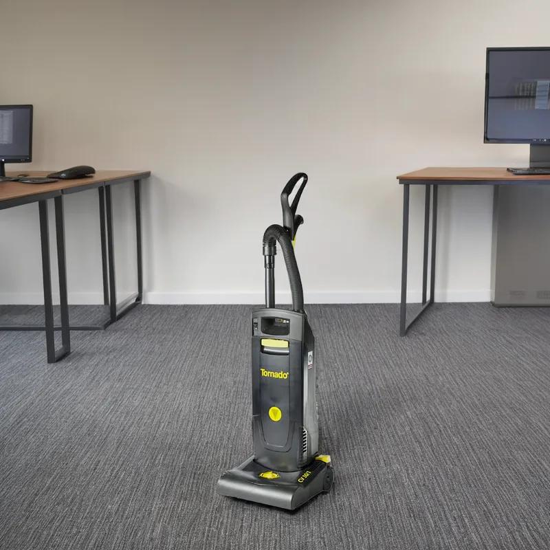 Commercial Use Upright Vacuum CleanBreeze Bag 1.72 GAL 12IN Black Plastic With 40FT Cord 1/Each