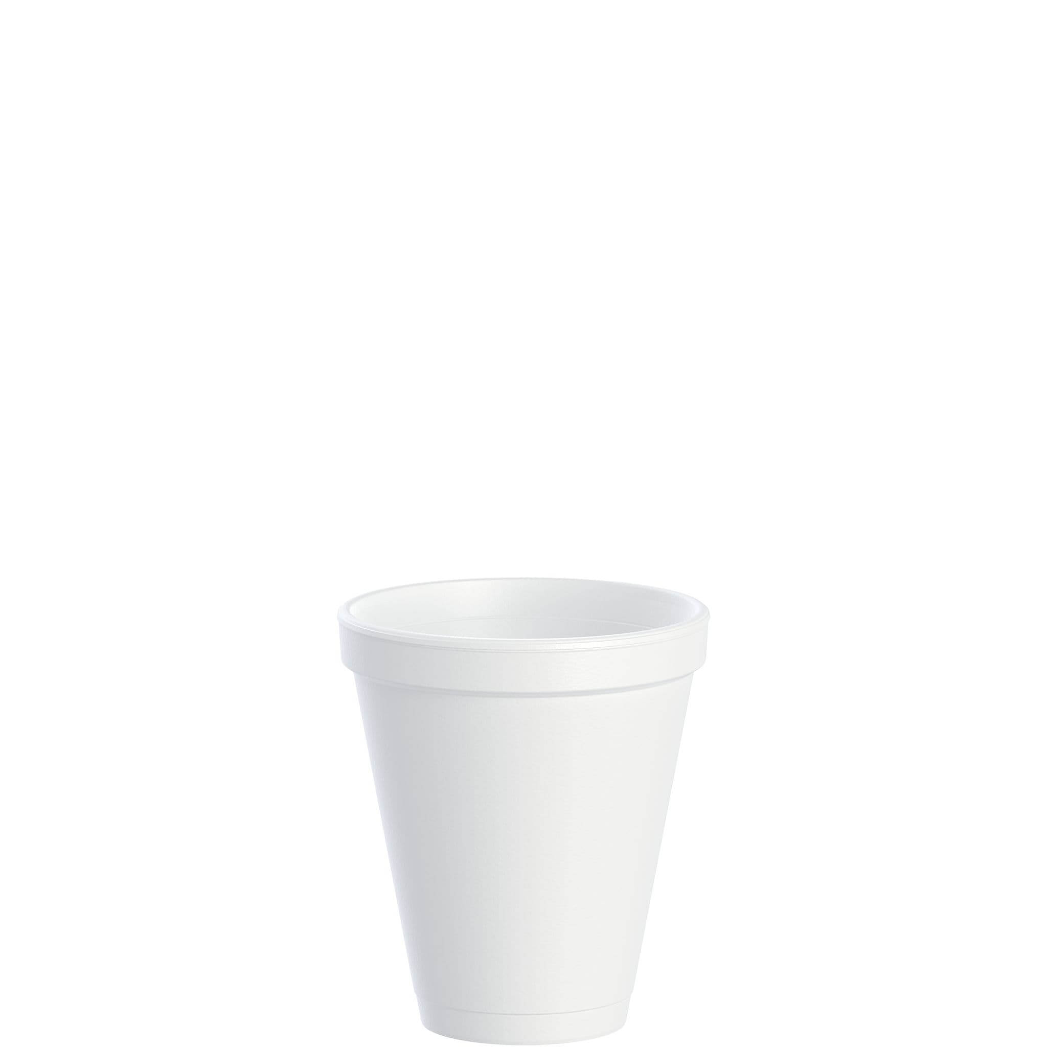 Dart® J Cup® Cup Insulated Squat 12 OZ EPS White 25 Count/Pack 40 Packs/Case 1000 Count/Case