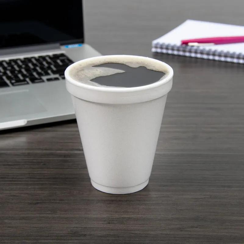 Dart® J Cup® Cup Insulated Squat 12 OZ EPS White 25 Count/Pack 40 Packs/Case 1000 Count/Case