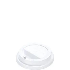 Solo® Traveler® Lid Dome 3.41X0.73 IN PS White For 10 OZ Tall Cup Cappuccino Sip Through 100 Count/Pack 10 Packs/Case