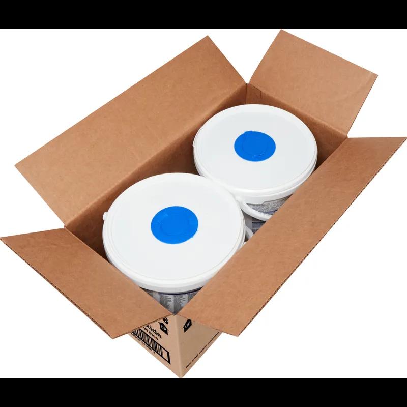 Clorox Healthcare® Hydrogen Peroxide Unscented One-Step Disinfectant Multi Surface Wipe 185 Count/Pack 2 Packs/Case