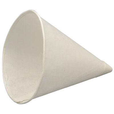 Harvest® Cup Cone Water 4.5 OZ Paper White 5000/Case