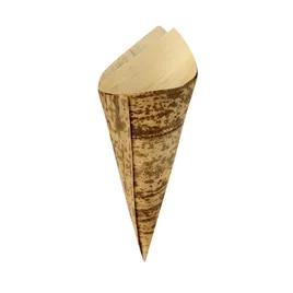 Take-Out Cone 5 OZ Bamboo Leaf Natural Cone 100 Count/Pack 10 Packs/Case 1000 Count/Case