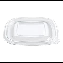 Fresh 'n Clear® Lid Flat Small (SM) PET Clear Square For Bowl 500/Case
