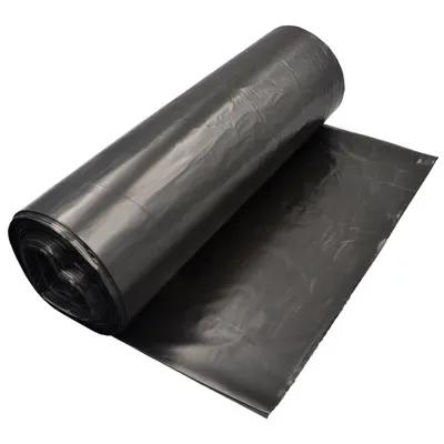 Compactor Bag 28 IN Black Plastic 3.5MIL 1/Roll