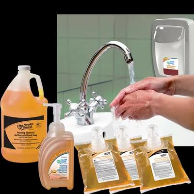 Health Guard® Hand Soap Foam 1 L Citrus Spice Yellow Antibacterial 6/Case