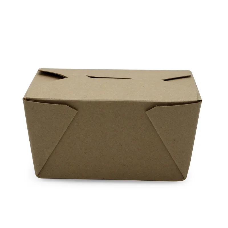 Victoria Bay #1 Take-Out Box Fold-Top 4.3X3.5X2.5 IN Paper Kraft 450/Case