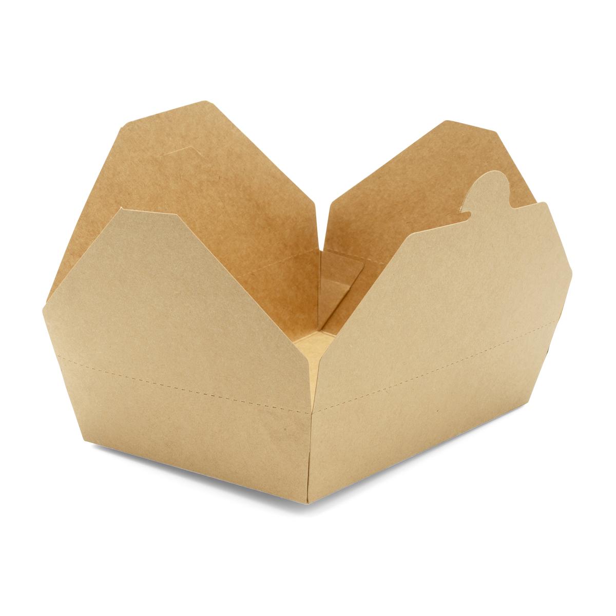 Victoria Bay #2 Take-Out Box Fold-Top 7.7X5.5X1.9 IN Paper Kraft 200/Case