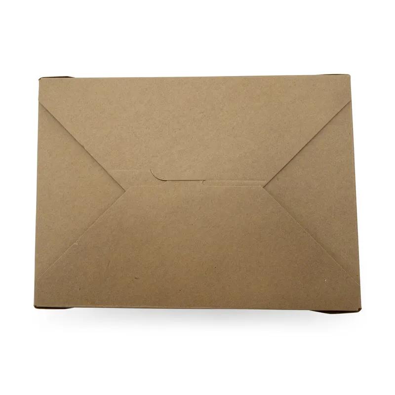 Victoria Bay #4 Take-Out Box Fold-Top 7.75X5.5X3.5 IN Paper Kraft 160/Case