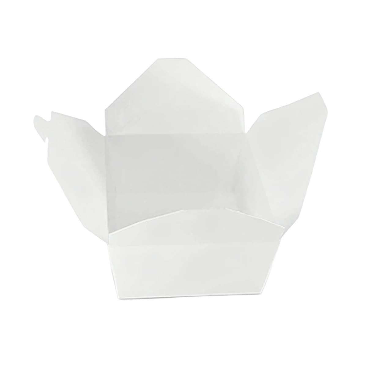 Victoria Bay #8 Take-Out Box Fold-Top 6.7X5.3X2.5 IN Paper White 300/Case