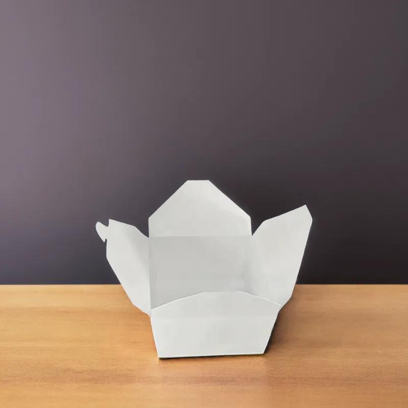 Victoria Bay #8 Take-Out Box Fold-Top 6.7X5.3X2.5 IN Paper White 300/Case