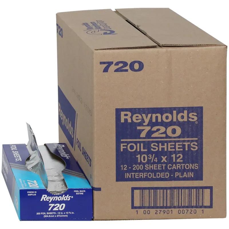 Foil Sheets 12X10.75 IN Aluminum Silver Interfold 2400/Case