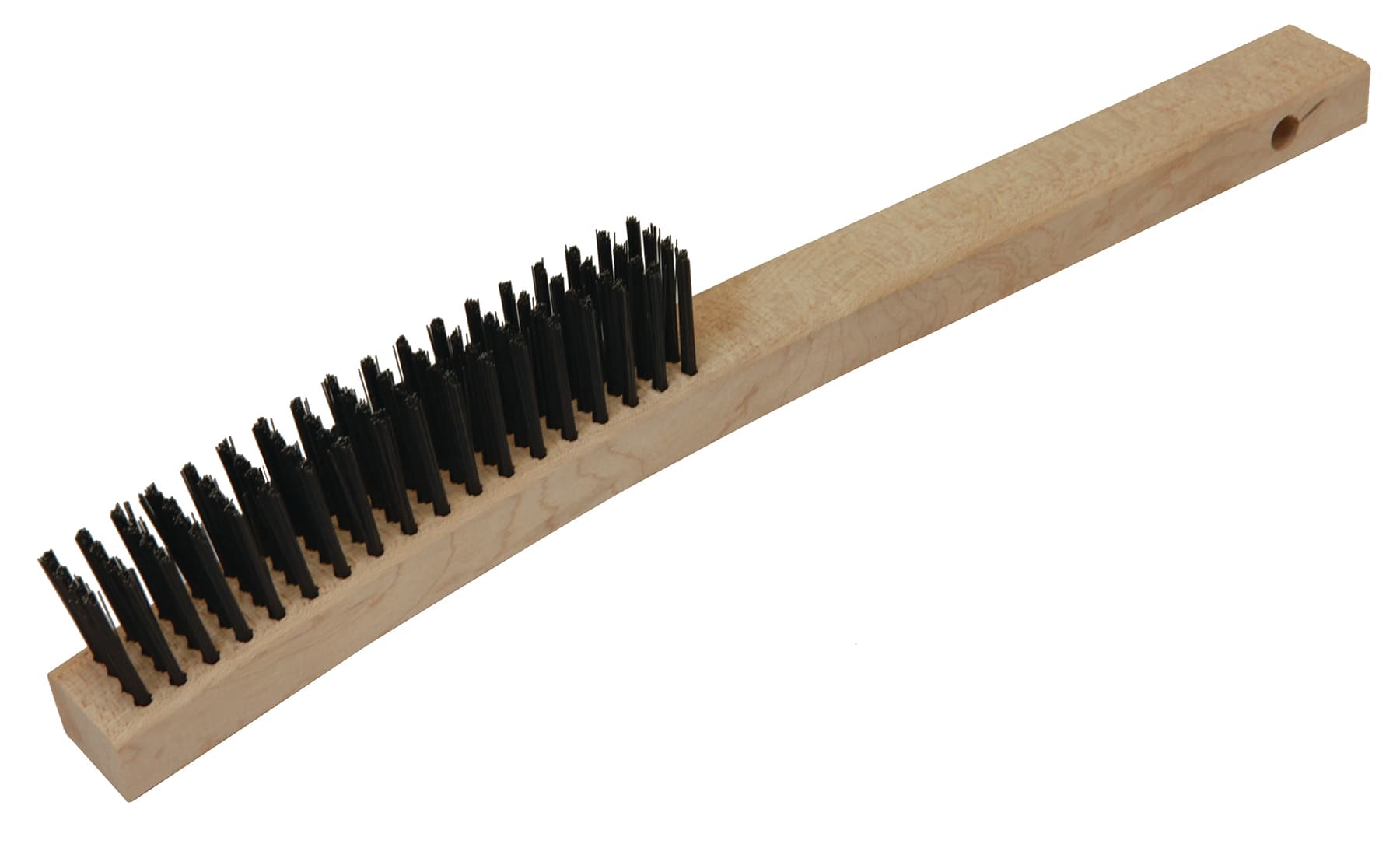 O-Cedar® Wire Brush Scratch Curved Handle With 10IN Handle 4IN Head 1/Each