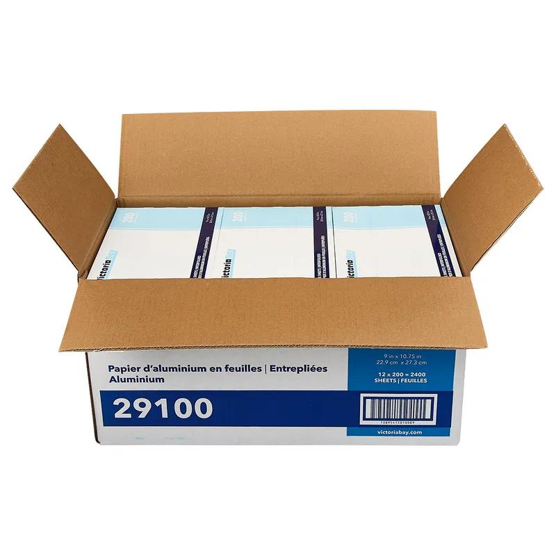 Victoria Bay Foil Sheets 9X10.75 IN Aluminum Interfold 2400/Case