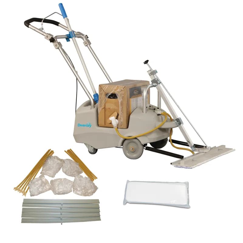 TrailBlazer Floor Buffer Metal With 3 pads 1/Each