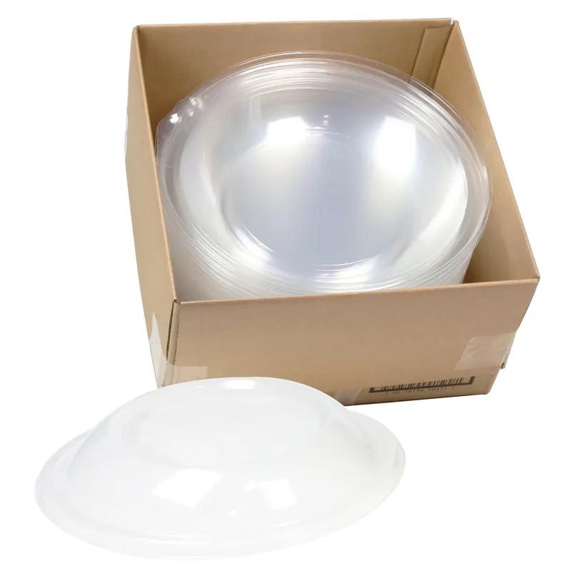 Lid Dome 14.8X14.8X2.4 IN OPS Clear Round For 160 OZ Bowl 25/Case