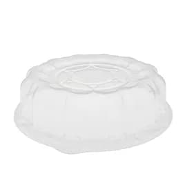 Caterware® Lid Dome 12X3.5 IN 1 Compartment OPS Clear Round For Container 50/Case