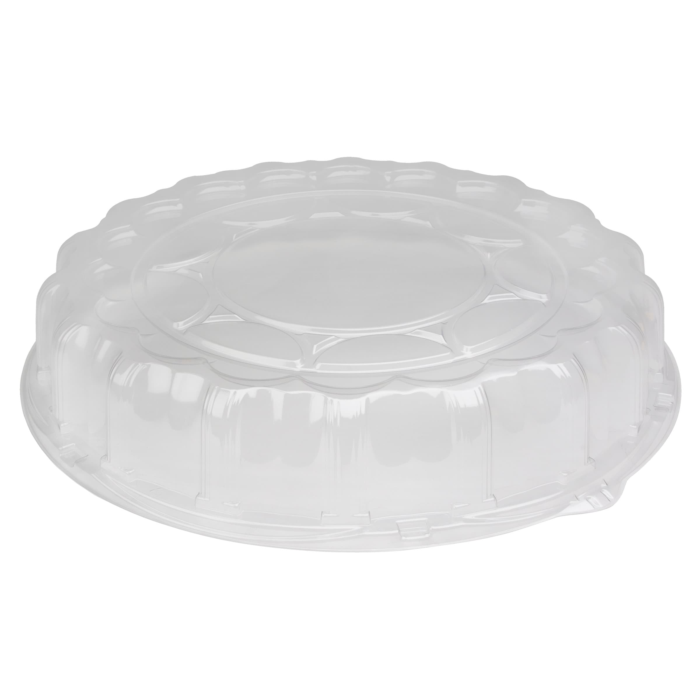 ClearView® Lid Dome 18X4 IN OPS Clear Round For Container 50/Case