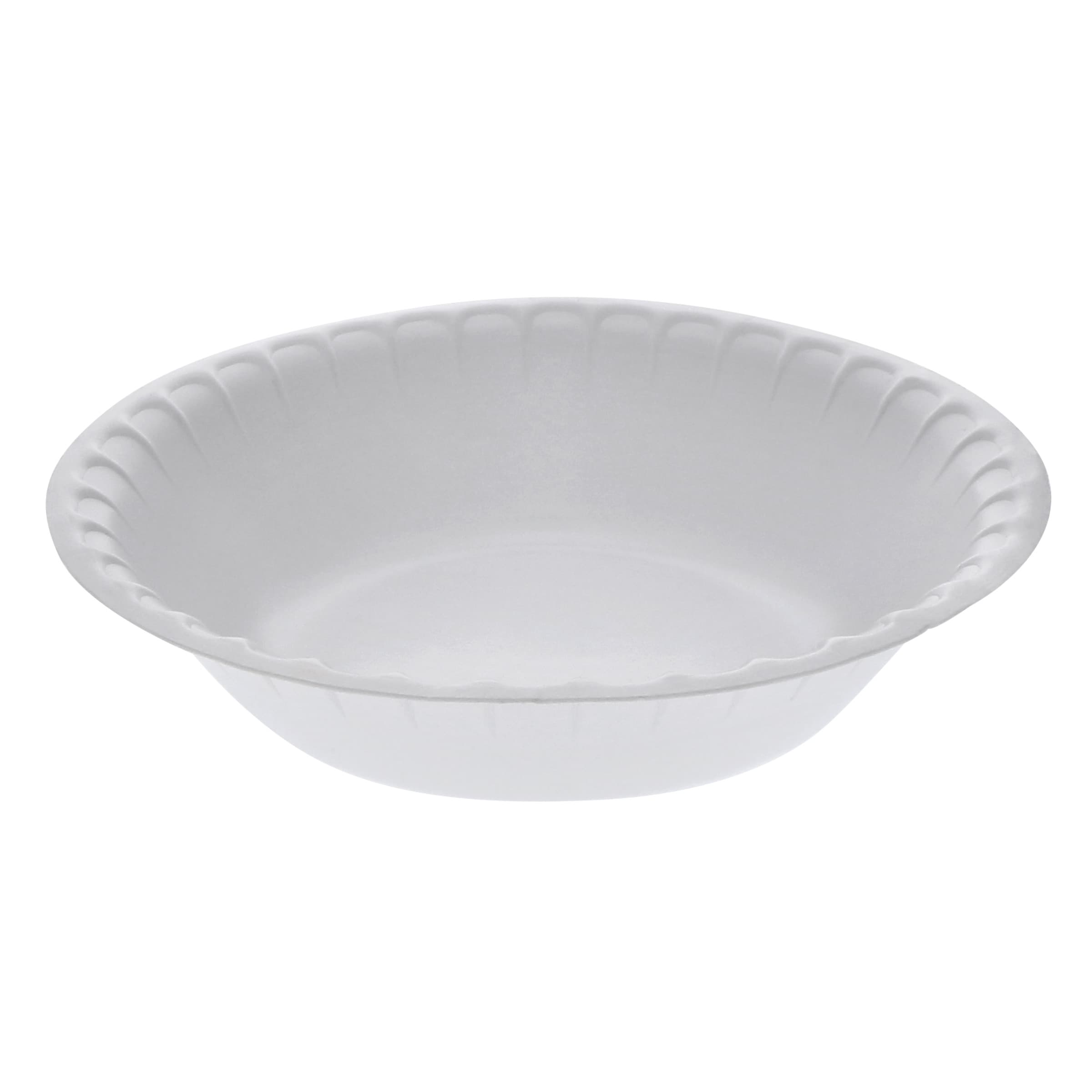 Bowl 30 OZ Polystyrene Foam White Round 450/Case