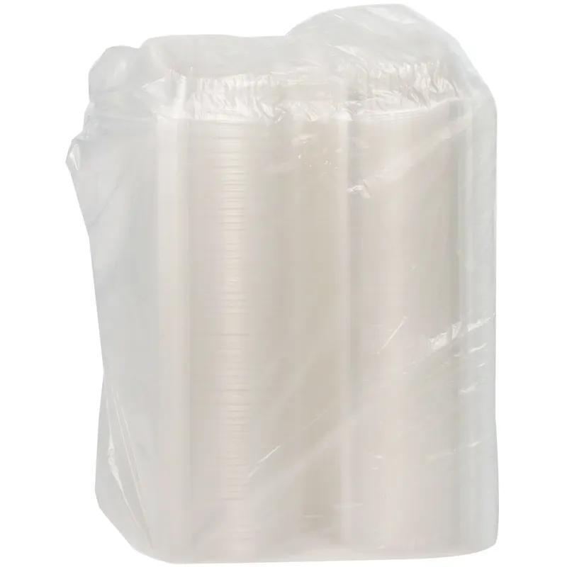 Sandwich Take-Out Container Hinged 5.3X5.3X2.5 IN OPS Clear Square 375/Case