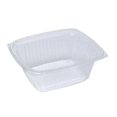 Deli Container Base 32 OZ HIPS OPS Clear Rectangle 500/Case