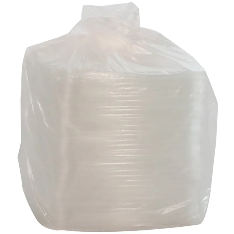 Lid Flat 9X7.375X0.188 IN 1 Compartment OPS Clear Rectangle For 48-64 OZ Deli Container 220/Case