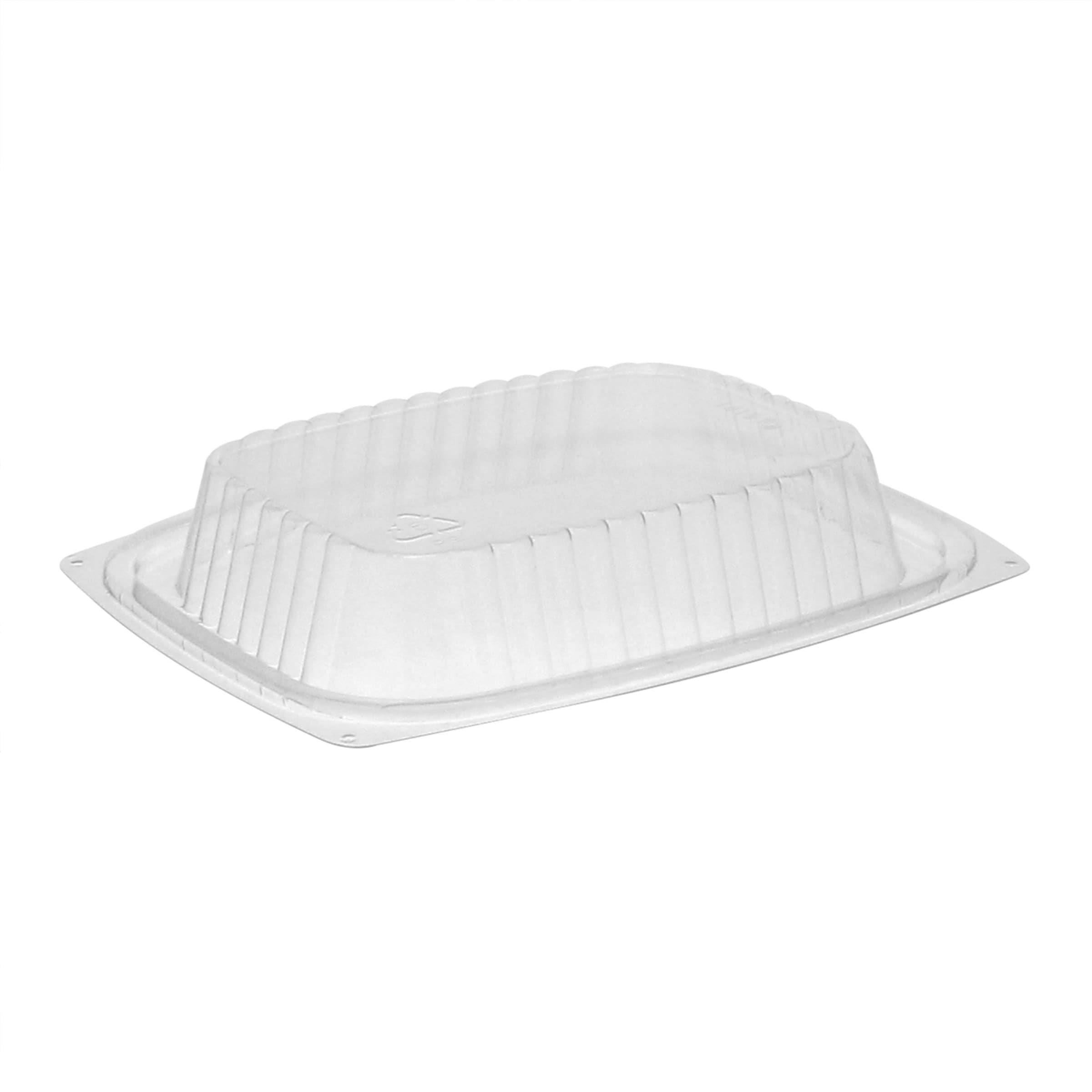 Lid Dome 5.90625X4.90625X1 IN OPS Clear Rectangle For 8-12 OZ Deli Container 252/Case