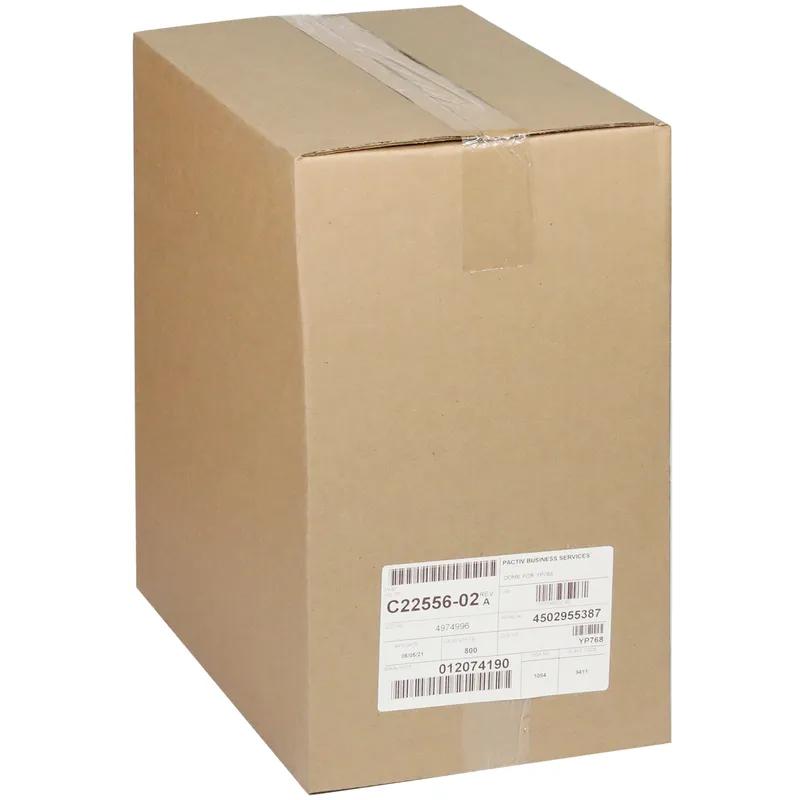 Lid Dome 8.4X6X0.7 IN 1 Compartment OPS Clear Rectangle For Container 800/Case