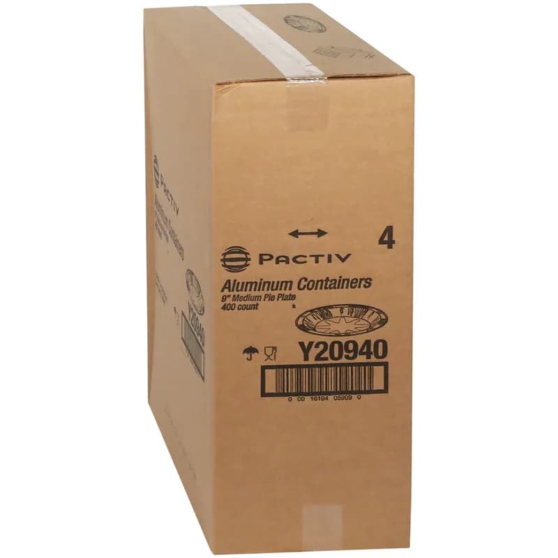 Pie Pan 22 OZ 8.2X1 IN Aluminum Silver 400/Case