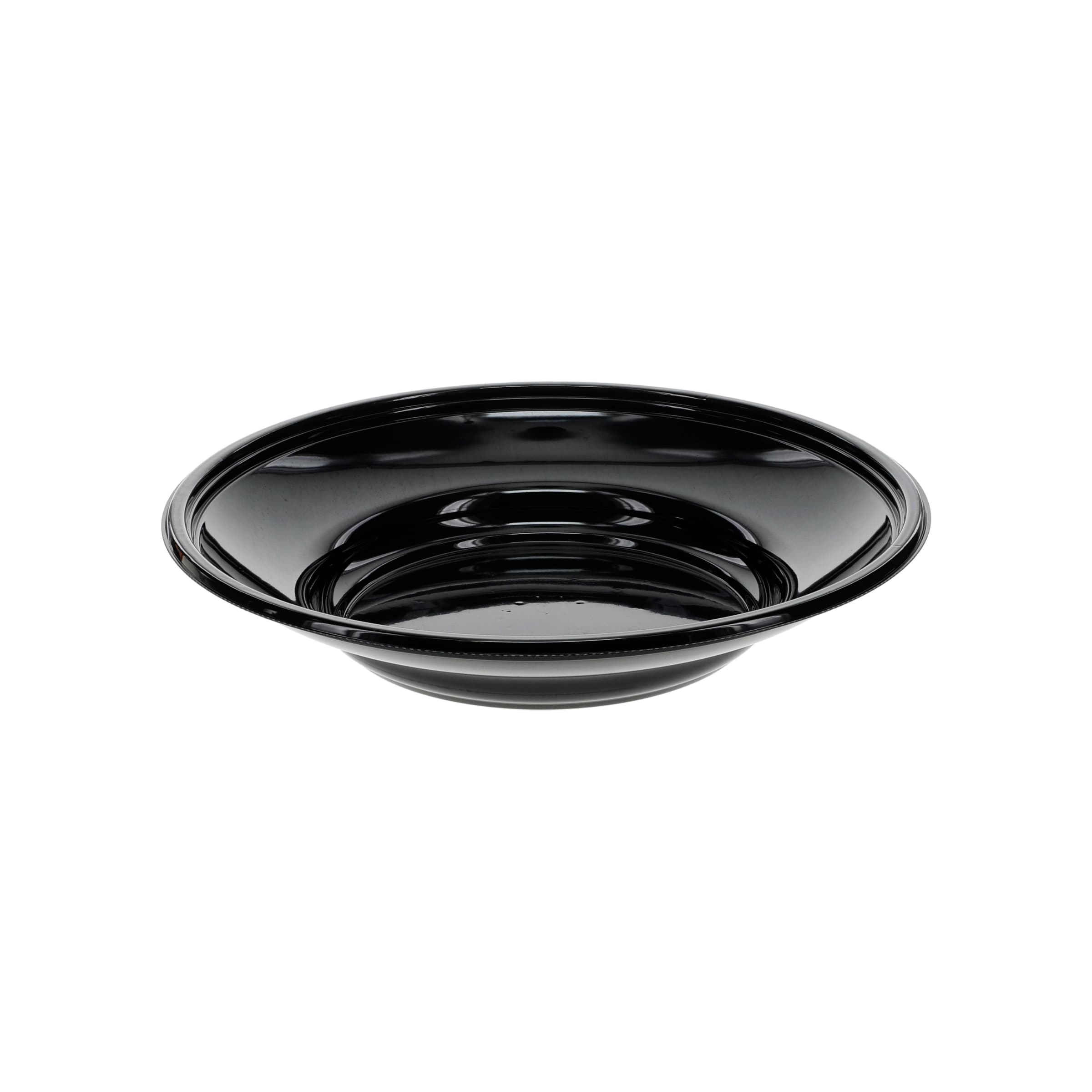 Caterware® Catering Bowl 80 OZ HIPS OPS Black Round 25/Case