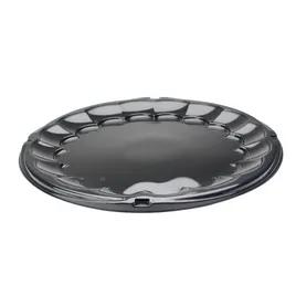 Caterware® Serving Tray 16X0.9 IN HIPS OPS Black Round 50/Case