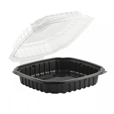 Take-Out Container Hinged With Dome Lid 9.5X10.5 IN PP Anti-Fog 100/Case