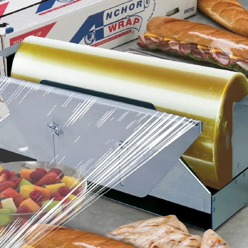 Multi-Purpose Cling Film Sheet 30X30 IN PVC Clear Perforated Freezer Safe 300 Sheets/Roll 1 Rolls/Case