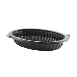 Casserole Take-Out Container Base PP Oval Microwave Safe 250/Case