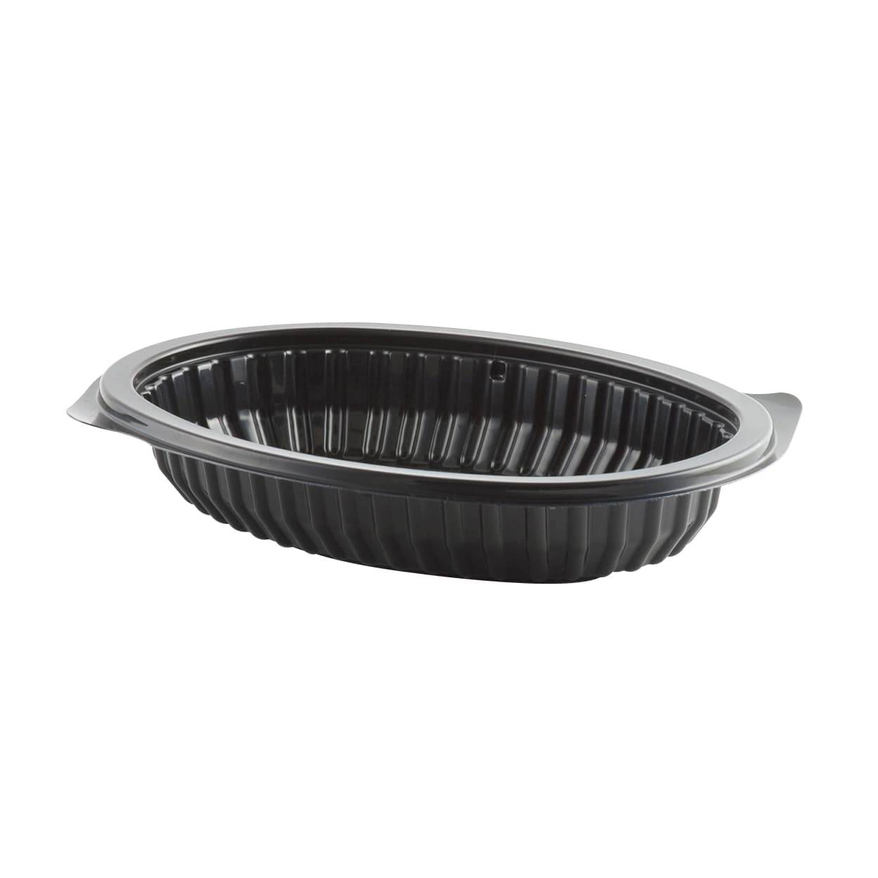 Casserole Take-Out Container Base PP Oval Microwave Safe 250/Case
