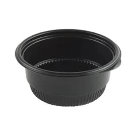 Bowl 10 OZ PP Black Round Microwave Safe 500/Case