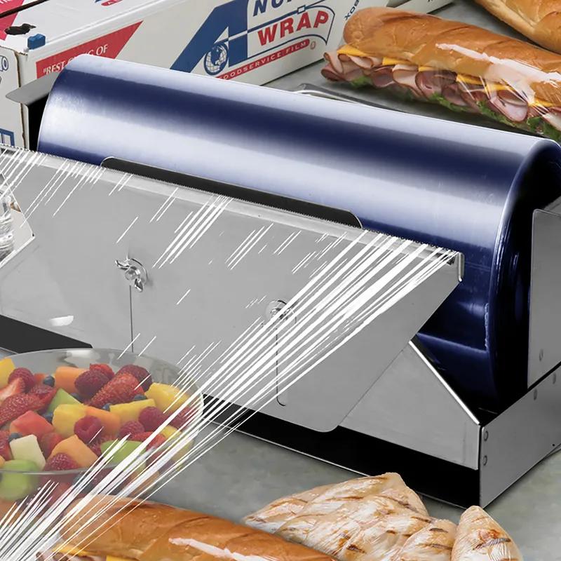 Miler® Cling Film Roll 12IN X5280FT PVC Clear With Blade Freezer Safe 1/Roll