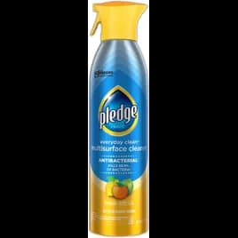Pledge® Citrus Scent All Purpose Cleaner 9.7 OZ RTU Antibacterial 6/Case