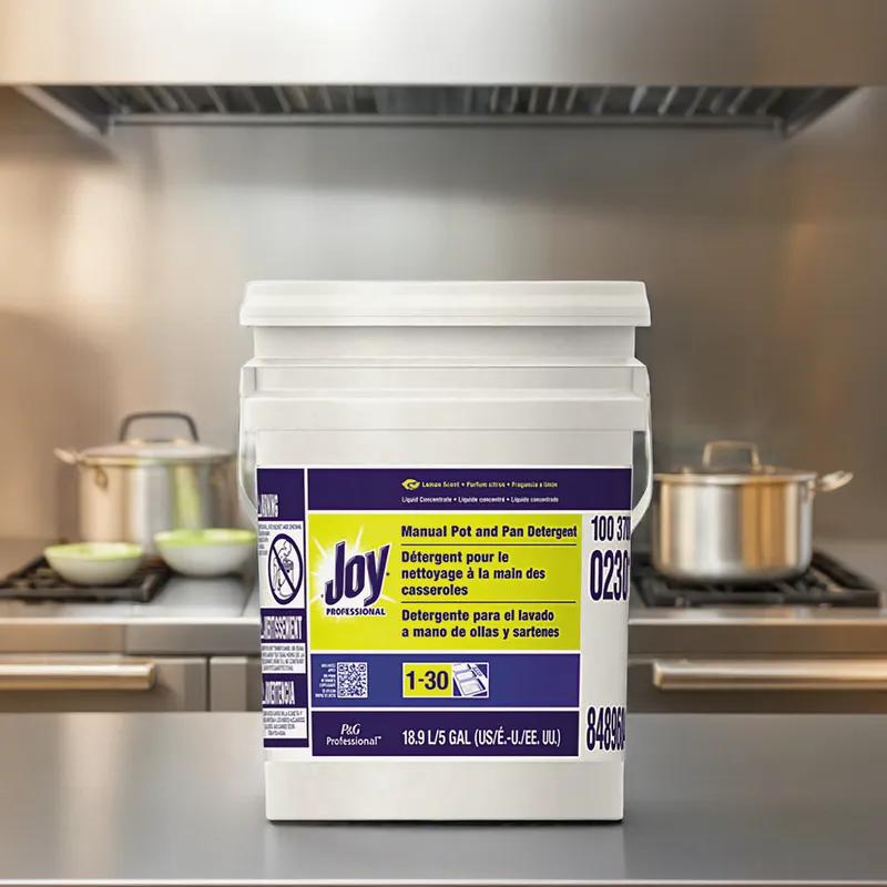 Joy® Lemon Manual Pot & Pan Detergent 5 GAL Liquid 1/Pail