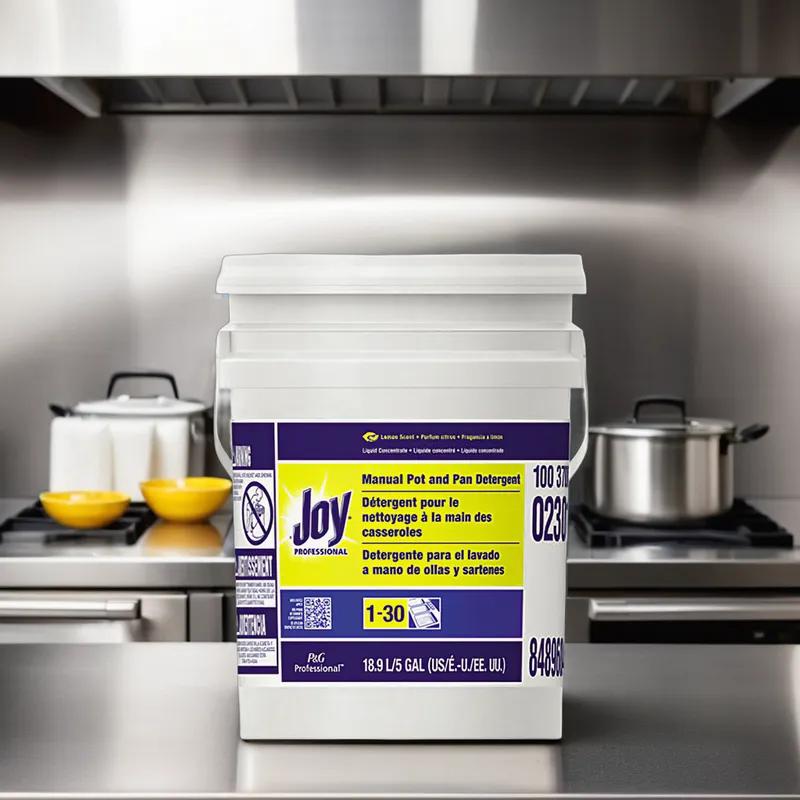 Joy® Lemon Manual Pot & Pan Detergent 5 GAL Liquid 1/Pail