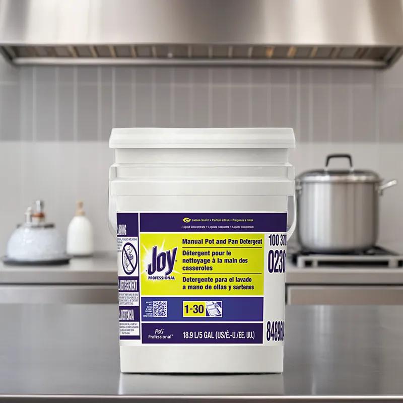 Joy® Lemon Manual Pot & Pan Detergent 5 GAL Liquid 1/Pail